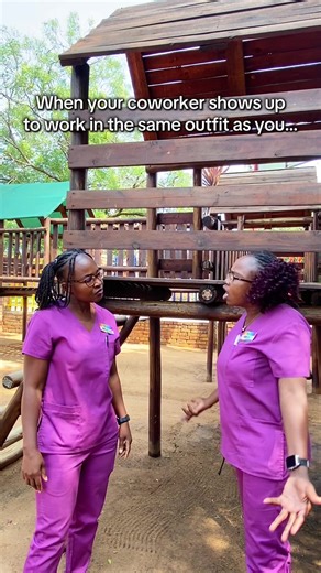 Awkward Work Fashion: Match Outfits With Coworkers