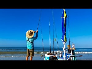 Early Morning Surf Fishing From Fort Myers Beach