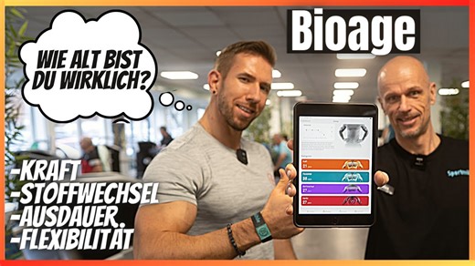 Biologisches Alter (BIOAGE) | Wie alt ist der Körper wirklich? - Ich mache den Selbsttest!