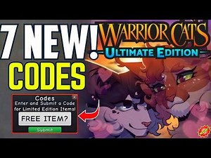 ⚠️FEBRUARY!⚡UPDATE⚠️ROBLOX WARRIOR CATS CODES 2026 -WARRIOR CATS ULTIMATE EDITION CODES - WCUE CODES