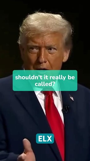 Trump suggests that the NFL should consider renaming its sports name from football 🤔 #shorts