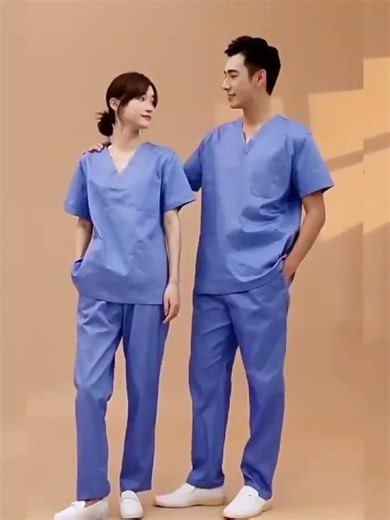 Custom 2026 New Styles Rayon Nurse Unisex Nursing Scrubs with Pockets