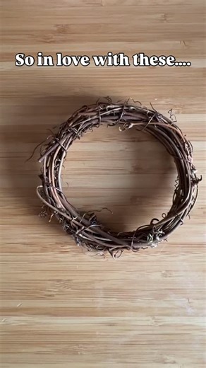 I love these mini wreaths but then again I love most things...