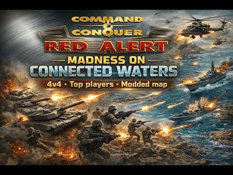 Command & Conquer: Red Alert Remastered — Madness on Connected Waters