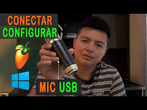 HOW TO CONNECT AND CONFIGURE A USB MICROPHONE ON YOUR COMPUTER - WIN 11 - FL STUDIO - ETC.