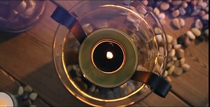 Root Candles Cemetery Prayer Candles for Outdoor Burning in Clear Flame Resistant Plastic Vessels, 1-Count, Memorial