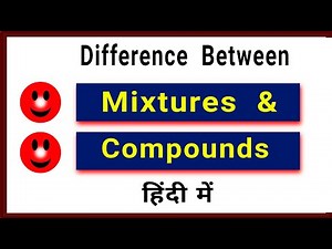 Difference between Mixtures and Compounds Class 9