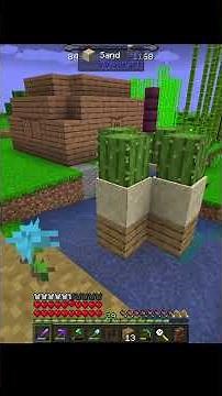 A Farm De Cacto Mais Simples #minecraft #mods #minecraftsurvival #minecraftbuilding