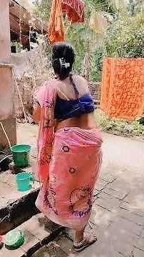 KAPDA DHONE KE BAAD KAISE SUKHANE DETI DEKHO #beautiful #beauty #housewifeblog #housewifehomelife