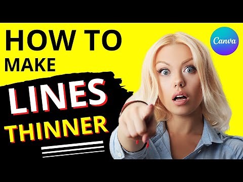 How to Make Lines Thinner in Canva — Quick Guide