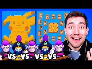 Ich muss EURE MAPS SPIELEN ESKALIERT! 😂 10x GLEICHER BRAWLER! | Brawl Stars