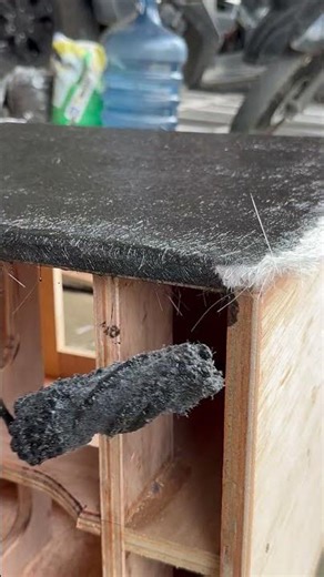 Resin application process #tutorial #woodworking #resin