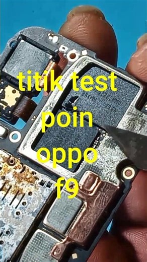 Titik test poin oppo f9 buat flash menggunakan mediatek dengan test poin mempermudah pekerjaan