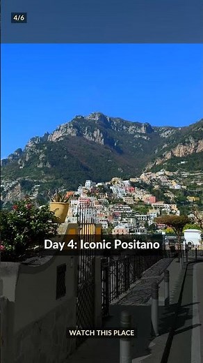 6 Days in Italy: Rome and the Amalfi Coast | Full Guide #Shorts