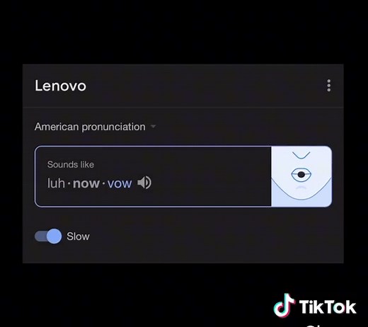 Got it? #lenovo #pronounciation #google #voice