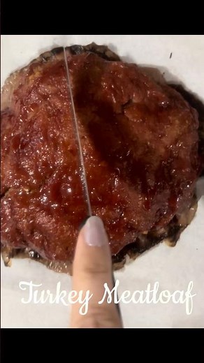 Turkey Meatloaf 🫶#turkeymeatloaf #meatloafrecipe #easydinner #easyrecipes #highprotein