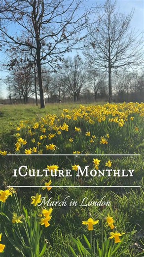 iCULTURE MONTHLY x MARCH 🌍 CITY MOMENTS • IWD | 8 March • Mothers Day (UK) | 15 March • St Patrick’s Day | 17 March • Earth Hour | 28 March • British Summer Time | 29 March 🎨 ART & EXHIBITIONS • Affordable Art Fair | 4–8 March | Battersea Park • The Other Art Fair | 5–8 March | The Old Truman Brewery • Chiharu Shiota: Threads of Life (until 3 May) | Hayward Gallery • David Hockney | 12 Mar–23 Aug | Serpentine North Gallery • Hurvin Anderson | 26 Mar–23 Aug | Tate Britain • Schiaparelli: Fashio