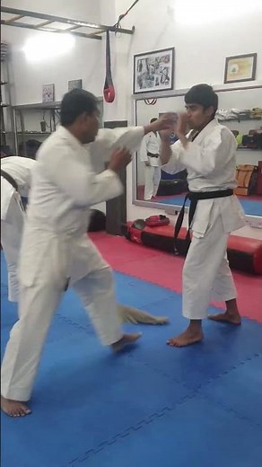 black belt sparring/ Goju ryu kumite/RVS Academy Of Self Defence # #selfdefense # #martialarts