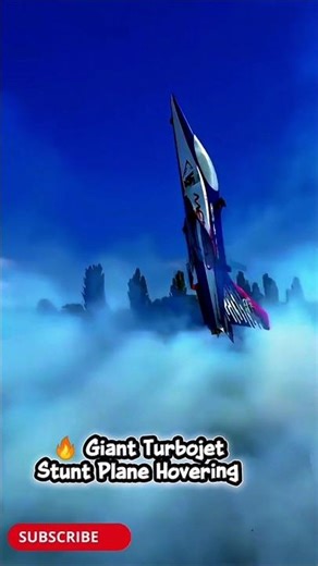 🔥 Giant Turbojet Stunt Plane Hovering in Mid-Air | Crazy Airshow