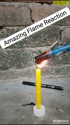 This Fire Experiment Will Shock You 😳🔥 wait for the Flame… 😱.Amazing Flame Reaction Explained