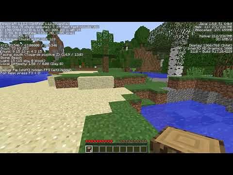 Minecraft On Intel Core i5 2430m 2.4GHz, 4GB Ram, And Intel HD 3000 Graphics