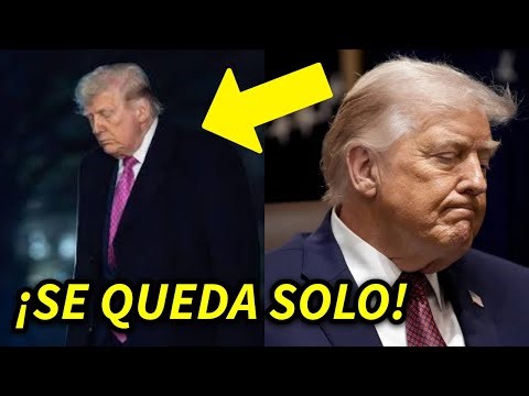 Aliados SE ALEJAN… Trump EN CAÍDA LIBRE