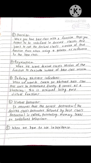 Virtual Functions .When do we use virtual functions explaination.#pastquestions #virtual #oop #exam