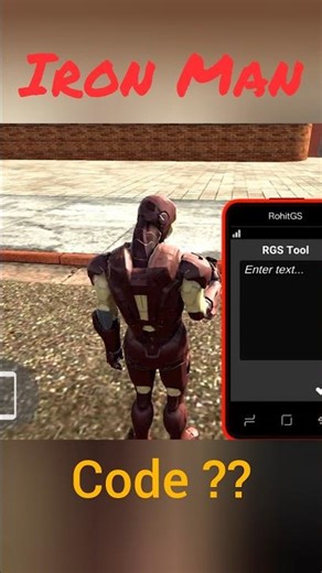 iron man ka cheat code kya hai 🧐