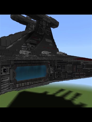 Dark Venator Class Star Destroyer / PS5 / #starwars #minecraft #venatorclassstardestroyer