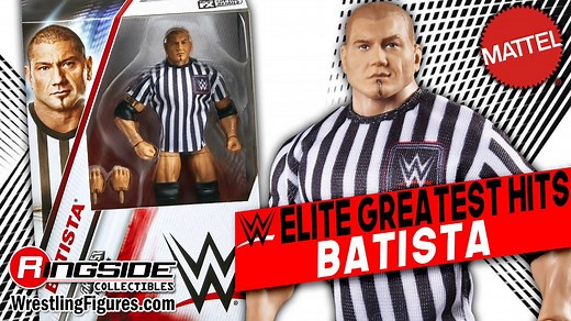 7.5K views · 158 reactions | Batista Mattel WWE Elite Greatest Hits 7 #FigureInsider Video! Shop now at Ringsid.ec/EliteGreatestHits7 #RingsideCollectibles #WrestlingFigures #WWERaw #SmackDown #NXT #WWENXT #WWEEliteSquad #Mattel #WWE #Batista | Ringside Collectibles WrestlingFigures.com | Facebook