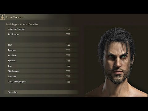 ELDEN RING - Full Character Creation & Customization ALL Options (Elden Ring PS5 2022) 4K UHD