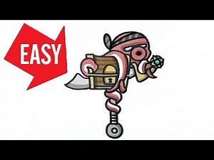 How to draw Fortnite pickaxe【SWAG SMASHER】Easy & Cute drawing｜Jolly Art NEGI