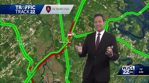 Major traffic backup by Georgia-South Carolina state line