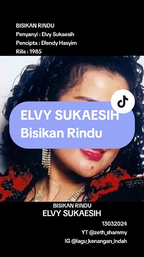 Bisikan Rindu: Klasik Elvy Sukaesih Tahun 1985