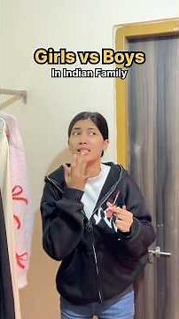 Girls vs Boys in Indian Family 🤣🤌🏻 #shorts