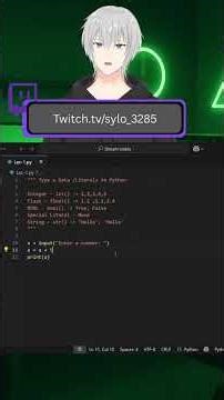 Vtuber teaches you Python | #shorts #fyp #foryou #vtuber #python #tech #educational