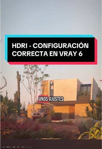 ¿Cómo utilizar HDRI en renders con Vray?