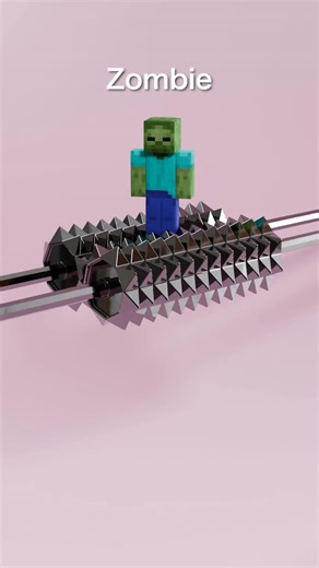 Kawaken 3DCG on Instagram: "Shredder Simulations with various types of materials . . . . . #asmr #blendercycles #satisfying #minecraft #blender3dart"