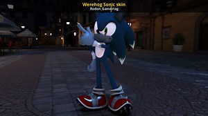 Werehog Sonic skin Mod for Sonic Generations (2011) | Gens Mods