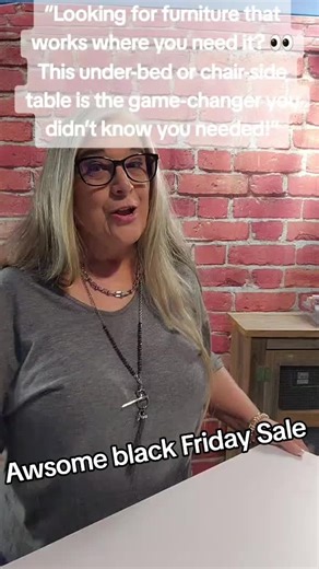 This small rolling table is the ultimate multitasker! Use it over the bed for cozy mornings, roll it to the couch for crafting, or turn it into a portable desktop anywhere you need it. Smooth wheels, sturdy design, and endless ways to make life easier! #RollingTable #OverBedTable #PortableDesk #SmallSpaceLiving #CraftingStation