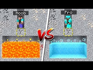 IMPOSSIBLE NOOB vs PRO MINECRAFT CHALLENGE!
