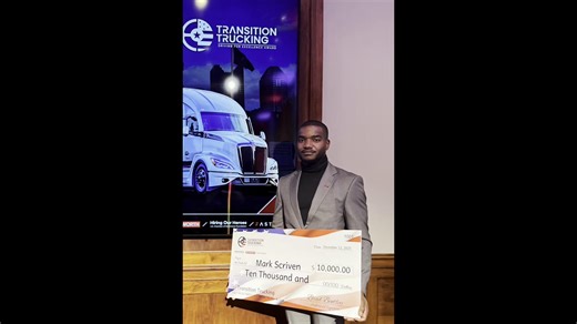 Congratulations to Charles Jones Jr. on taking home the top honor in this year's Transition Trucking: Driving for Excellence Award! 🏆 We want to shine a massive spotlight on our very own Mark Scriven. Mark, you have been a stellar ambassador for Stevens Transport. Reaching the Final Three out of so many nominees is a testament to your hard work, your service to our country, and your professionalism behind the wheel. We are so proud that you were recognized with a $10,000 prize for this achievem