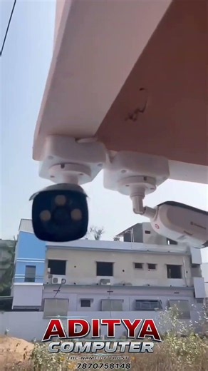 🔒 Consistent 2MP HD Bullet Camera 📸 #Consistent #CCTV #BulletCamera #Security #AdityaComputer