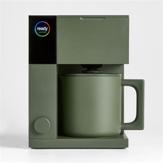 Fellow Aiden Woodland Green Precision Coffee Maker   Reviews | Crate & Barrel