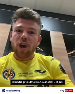 "Get out, Man United!" 👋 Alberto Moreno mit einer legendären Nachricht an die Liverpool-Fans nach dem Sieg von Villarreal gegen Man Utd ... 😂😂👋 | Sky Sport DE
