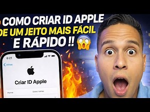 🔥HOW TO CREATE AN APPLE ID IN AN EASIER AND FASTER WAY!! 😱