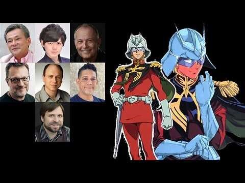 Anime Voice Comparison- Char Aznable (Mobile Suit Gundam)