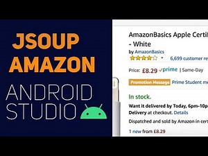 How to Jsoup web scrape Amazon