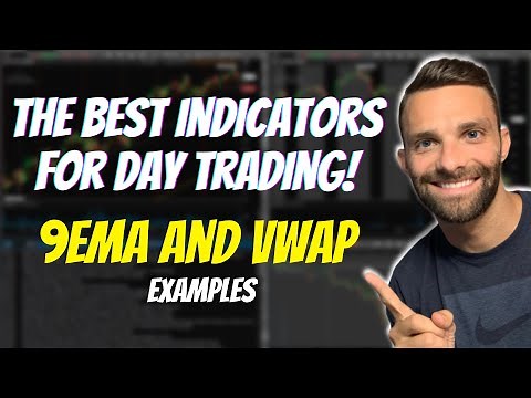 The Best Indicators For Day Trading Stocks and Options | 9ema and VWAP | How To Day Trade Strategy