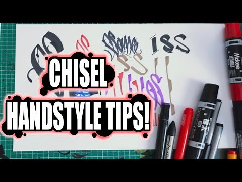 HANDSTYLE TIPS - How to use a chisel marker ✍️